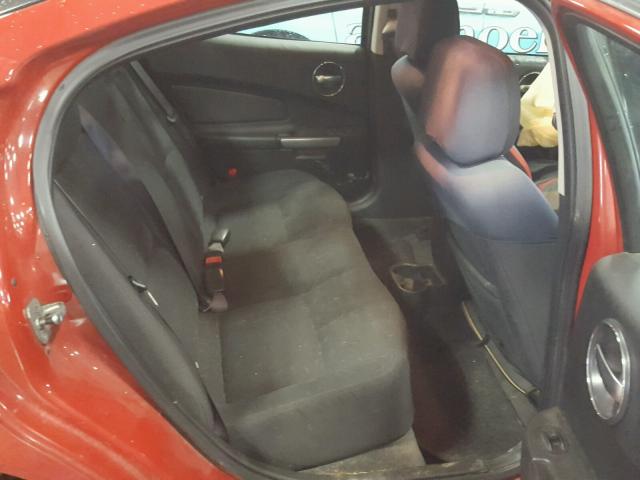 2G2WP552281145137 - 2008 PONTIAC GRAND PRIX წითელი ფოტო 6