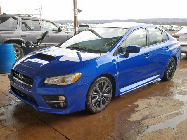 JF1VA1B67H9812855 - 2017 SUBARU WRX BLUE photo 2