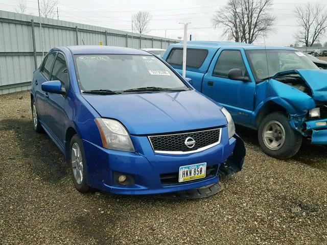 3N1AB6AP2AL687261 - 2010 NISSAN SENTRA 2.0 BLUE photo 1