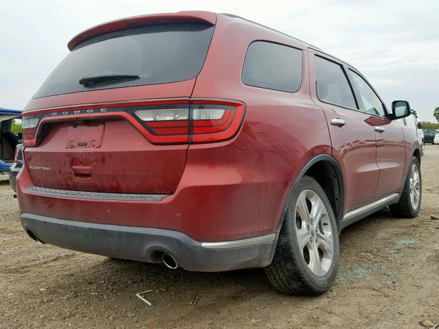 1C4RDHAG0EC594505 - 2014 DODGE DURANGO SX MAROON photo 9