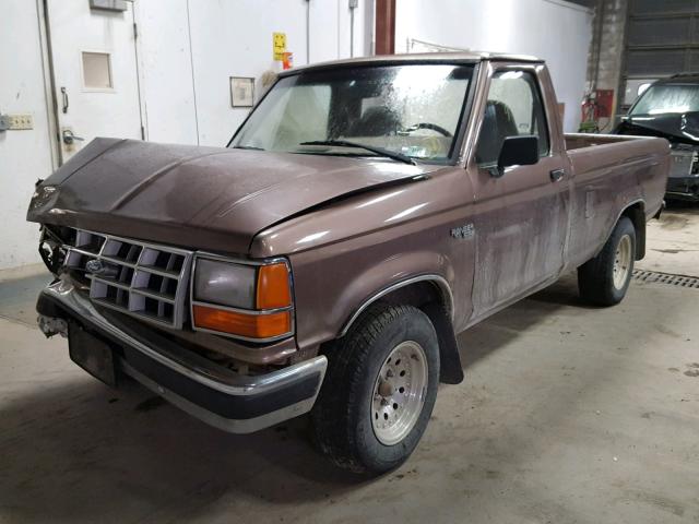 1FTCR10A1NUD49072 - 1992 FORD RANGER BROWN photo 2