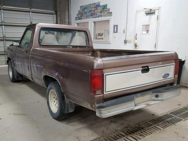 1FTCR10A1NUD49072 - 1992 FORD RANGER BROWN photo 3