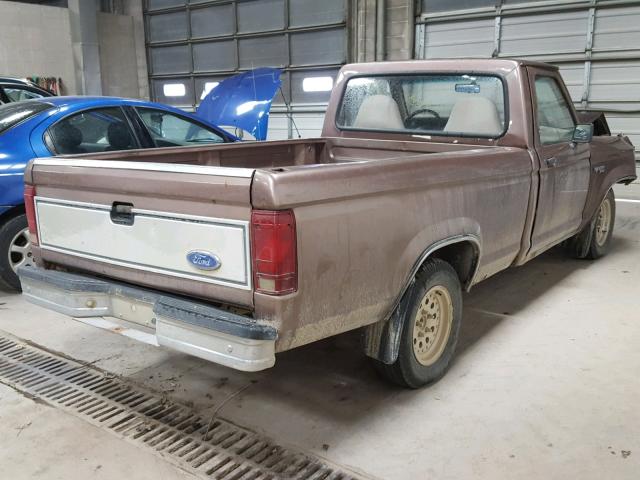 1FTCR10A1NUD49072 - 1992 FORD RANGER BROWN photo 4