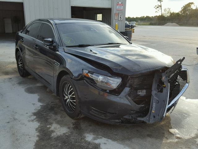 1FAHP2KT9DG120576 - 2013 FORD TAURUS SHO BLACK photo 1