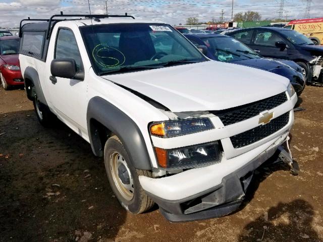 1GCCSBF91C8106813 - 2012 CHEVROLET COLORADO WHITE photo 1