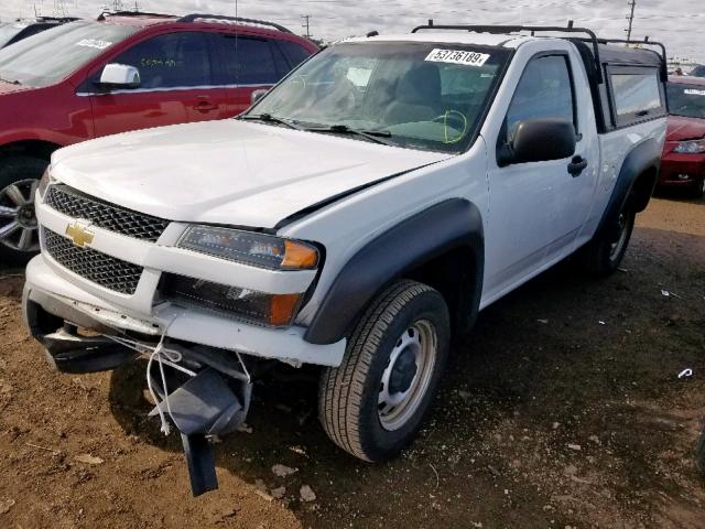 1GCCSBF91C8106813 - 2012 CHEVROLET COLORADO WHITE photo 2