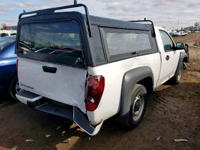 1GCCSBF91C8106813 - 2012 CHEVROLET COLORADO WHITE photo 4