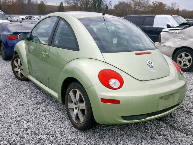 3VWRW31C06M414463 - 2006 VOLKSWAGEN NEW BEETLE GREEN photo 3