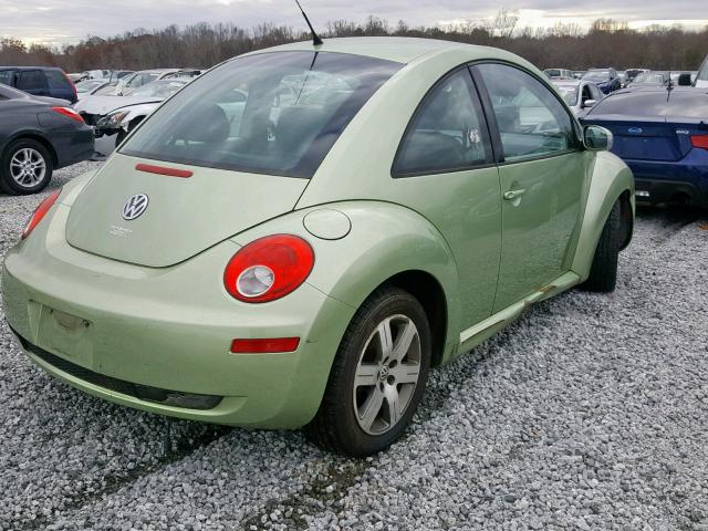 3VWRW31C06M414463 - 2006 VOLKSWAGEN NEW BEETLE GREEN photo 4