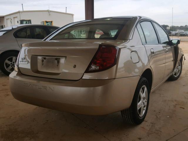 1G8AJ55F26Z137127 - 2006 SATURN ION LEVEL GOLD photo 4