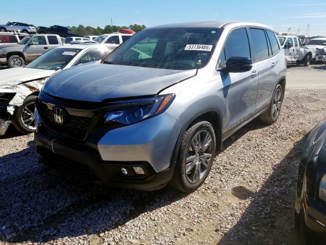 5FNYF7H59KB001095 - 2019 HONDA PASSPORT E 银色 照片 2