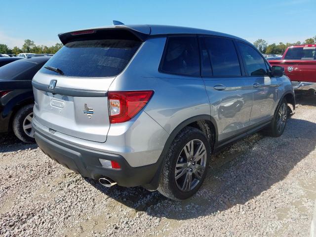5FNYF7H59KB001095 - 2019 HONDA PASSPORT E 银色 照片 4