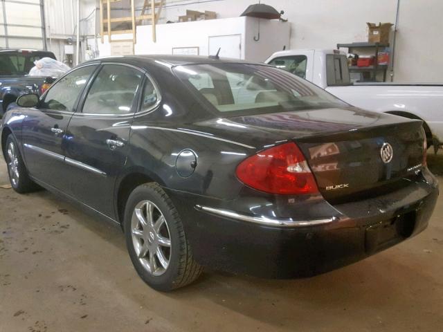 2G4WD582661199453 - 2006 BUICK LACROSSE C BLACK photo 3