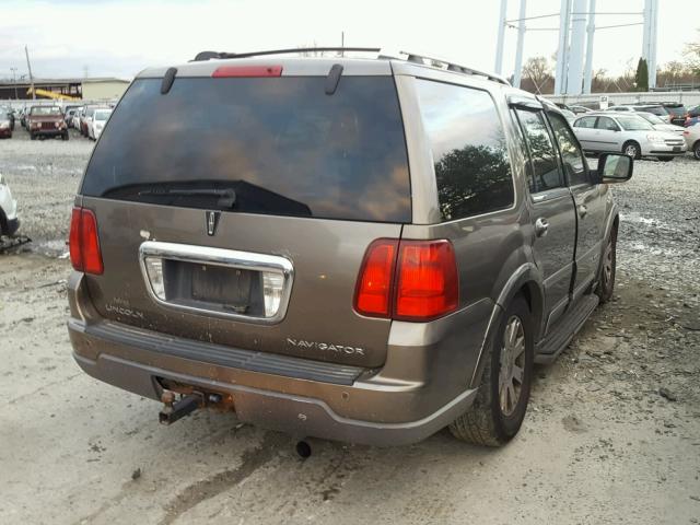 5LMFU28R93LJ34448 - 2003 LINCOLN NAVIGATOR Қоңыр фото 4