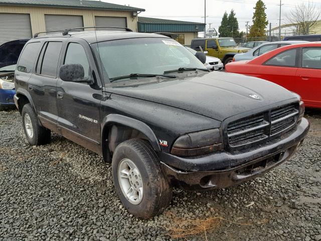 1B4HS28Z7XF696307 - 1999 DODGE DURANGO BLACK photo 1