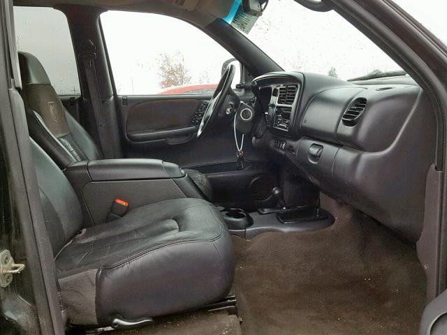 1B4HS28Z7XF696307 - 1999 DODGE DURANGO BLACK photo 5