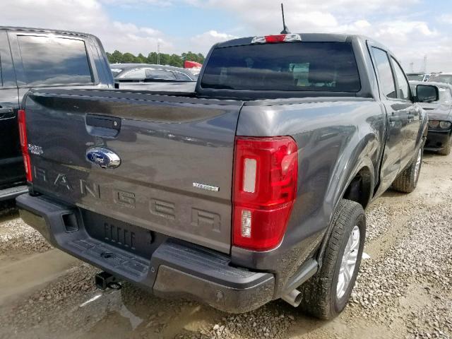1FTER4EH7KLA17493 - 2019 FORD RANGER SUP GRAY photo 4