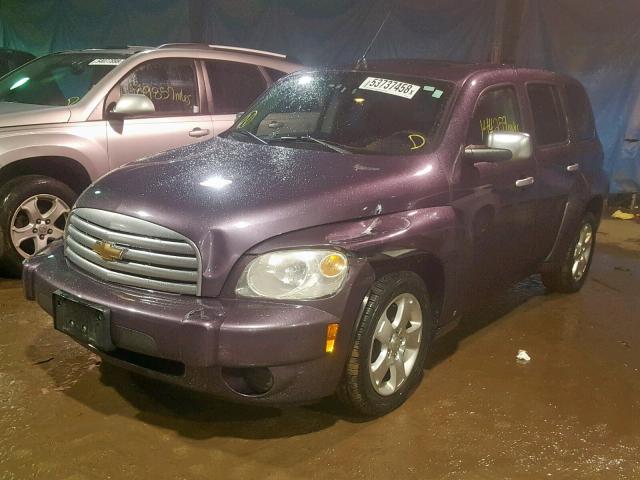 3GNDA23PX7S609965 - 2007 CHEVROLET HHR LT PURPLE photo 2