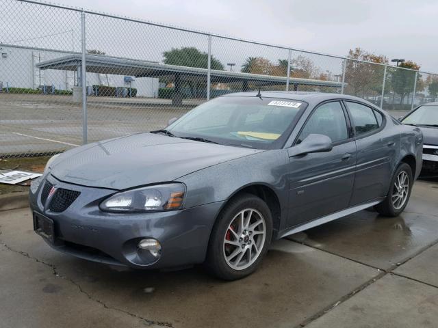 2G2WR544951125878 - 2005 PONTIAC GRAND PRIX BLUE photo 2
