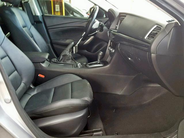 JM1GJ1V62E1133228 - 2014 MAZDA 6 TOURING GRAY photo 5