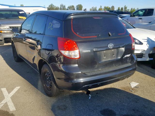 2T1KR32E83C076147 - 2003 TOYOTA COROLLA MA BLACK photo 3