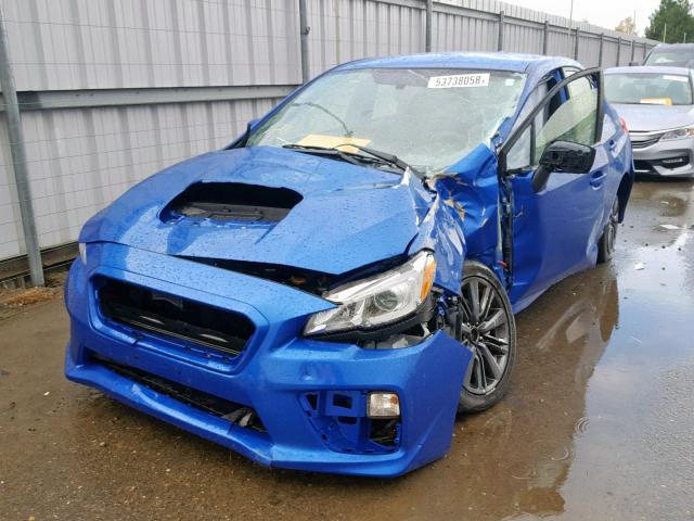 JF1VA1B66G9811355 - 2016 SUBARU WRX BLUE photo 2