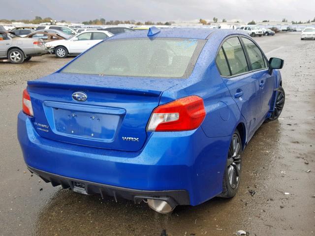 JF1VA1B66G9811355 - 2016 SUBARU WRX BLUE photo 4