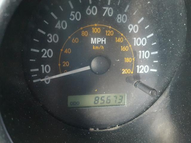 KL1TD56636B656949 - 2006 CHEVROLET AVEO BASE შავი ფოტო 8