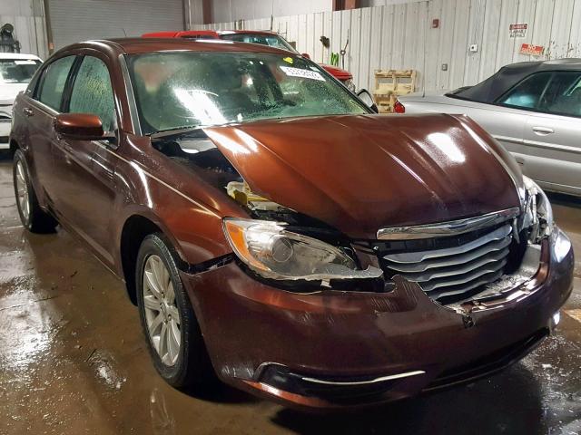 1C3CCBBB4DN723930 - 2013 CHRYSLER 200 TOURIN BROWN photo 1