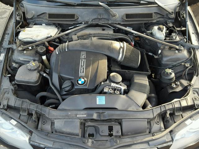 WBAUC9C56BVM09434 - 2011 BMW 135 I BLACK photo 7