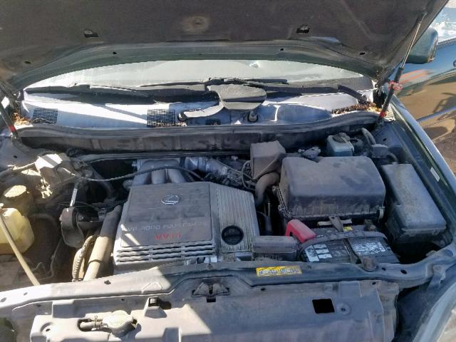 JT6GF10U1Y0048664 - 2000 LEXUS RX 300 GREEN photo 7