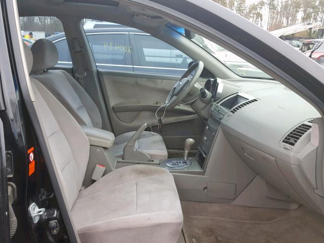 1N4BA41E14C846400 - 2004 NISSAN MAXIMA SE BLACK photo 5