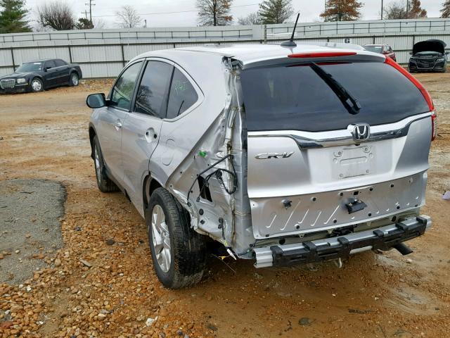 2HKRM3H76FH533240 - 2015 HONDA CR-V EXL SILVER photo 3