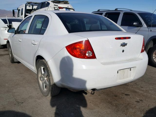 1G1AT58H897292383 - 2009 CHEVROLET COBALT LT WHITE photo 3