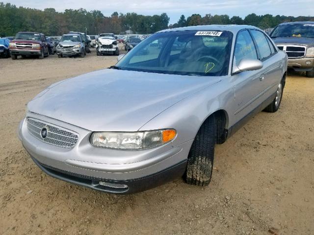 2G4WF551X11248264 - 2001 BUICK REGAL GS SILVER photo 2