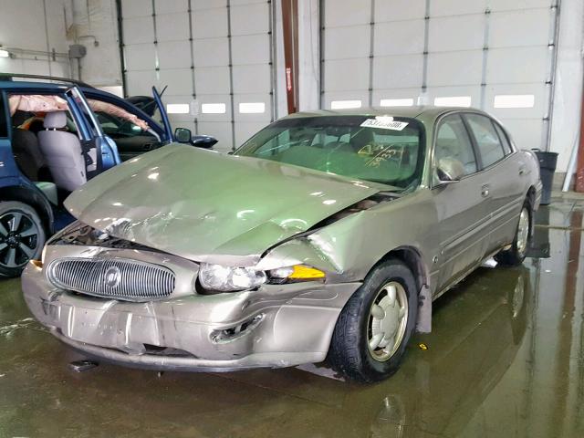 1G4HP54K1Y4113933 - 2000 BUICK LESABRE CU TAN photo 2