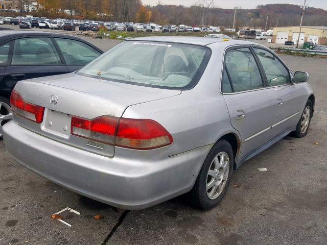 1HGCG66852A027833 - 2002 HONDA ACCORD EX SILVER photo 4