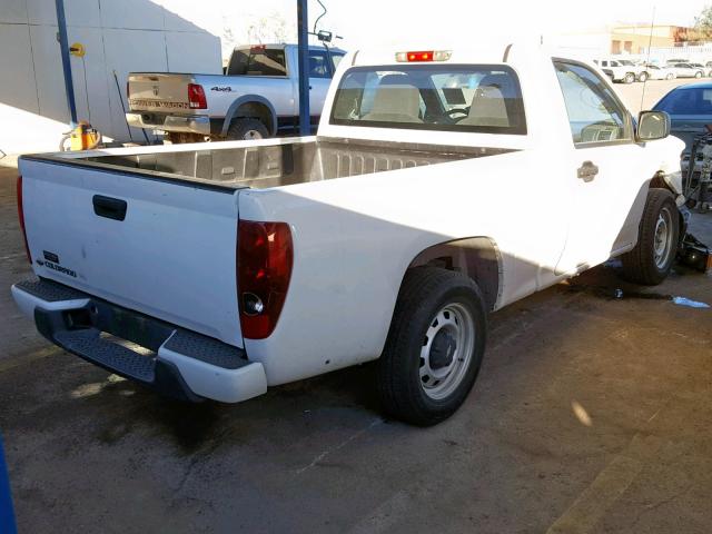 1GCCSBF90C8111324 - 2012 CHEVROLET COLORADO WHITE photo 4