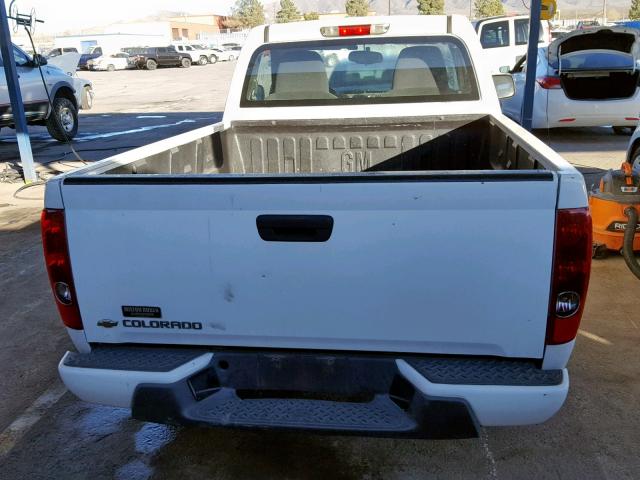 1GCCSBF90C8111324 - 2012 CHEVROLET COLORADO WHITE photo 6