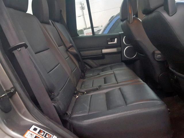 SALAE25448A459561 - 2008 LAND ROVER LR3 SE GRAY photo 6