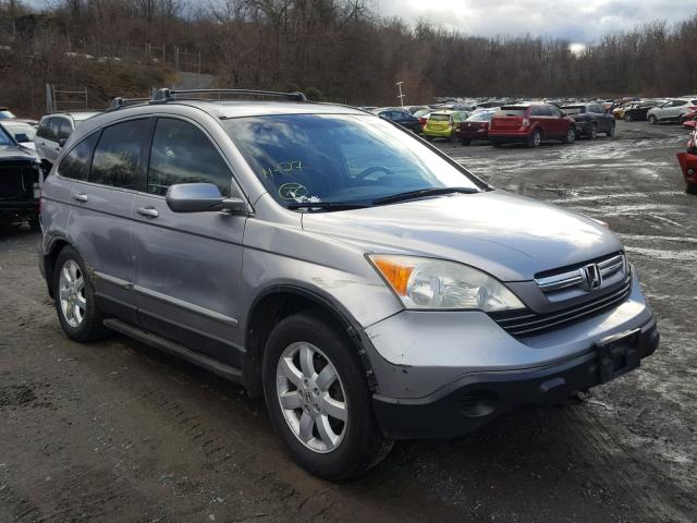 JHLRE48717C053870 - 2007 HONDA CR-V EXL SILVER photo 1