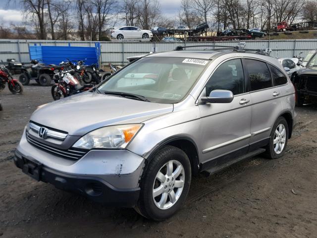 JHLRE48717C053870 - 2007 HONDA CR-V EXL SILVER photo 2