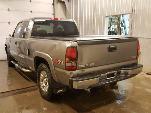 1GTEK19B66Z206146 - 2006 GMC NEW SIERRA GRAY photo 3