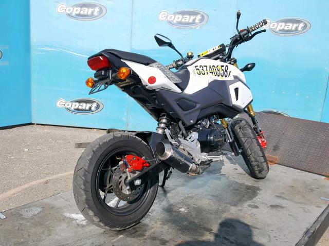 MLHJC7515J5002544 - 2018 HONDA GROM 125 WHITE photo 4