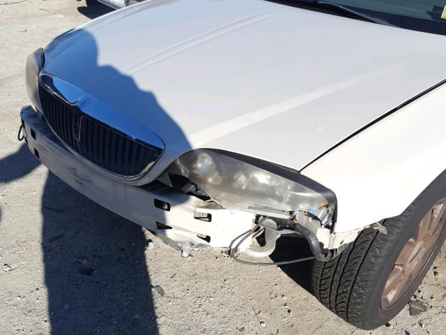 1LNHM86S84Y605482 - 2004 LINCOLN LS SILVER photo 9