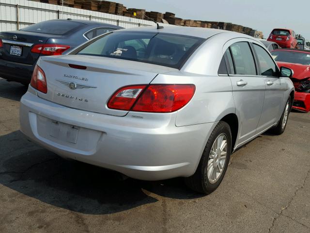 1C3LC56B39N540487 - 2009 CHRYSLER SEBRING TO SILVER photo 4