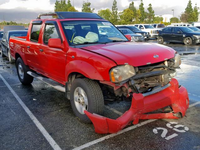 1N6ED27T91C333395 - 2001 NISSAN FRONTIER C RED photo 1