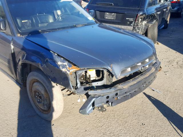 4S4BT62C867103883 - 2006 SUBARU BAJA SPORT BLUE photo 9