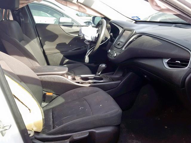 1G1ZB5ST1HF101149 - 2017 CHEVROLET MALIBU LS WHITE photo 5