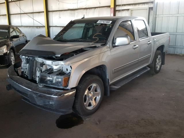 1GTD5MF91C8113624 - 2012 GMC CANYON SLE SILVER photo 2